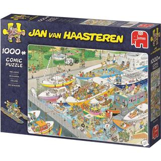 JUMBO  Jan van Haasteren The Locks Pces (1000 Pces) 