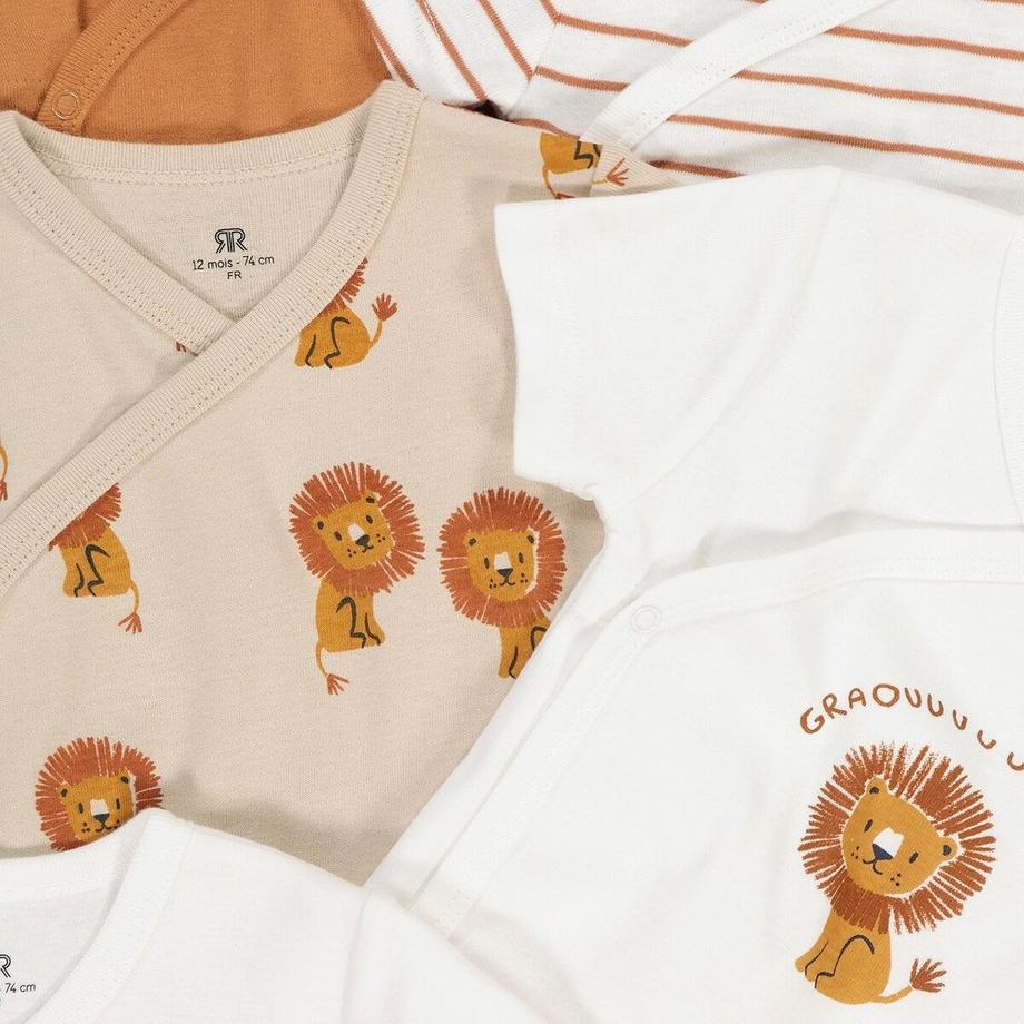 La Redoute Collections  5er-Pack kurzärmelige Erstlings-Bodys 