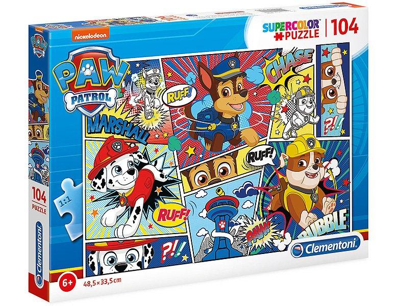 Clementoni  Clementoni Paw Patrol Puzzel 104st 