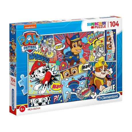 Clementoni  Clementoni Paw Patrol Puzzel 104st 