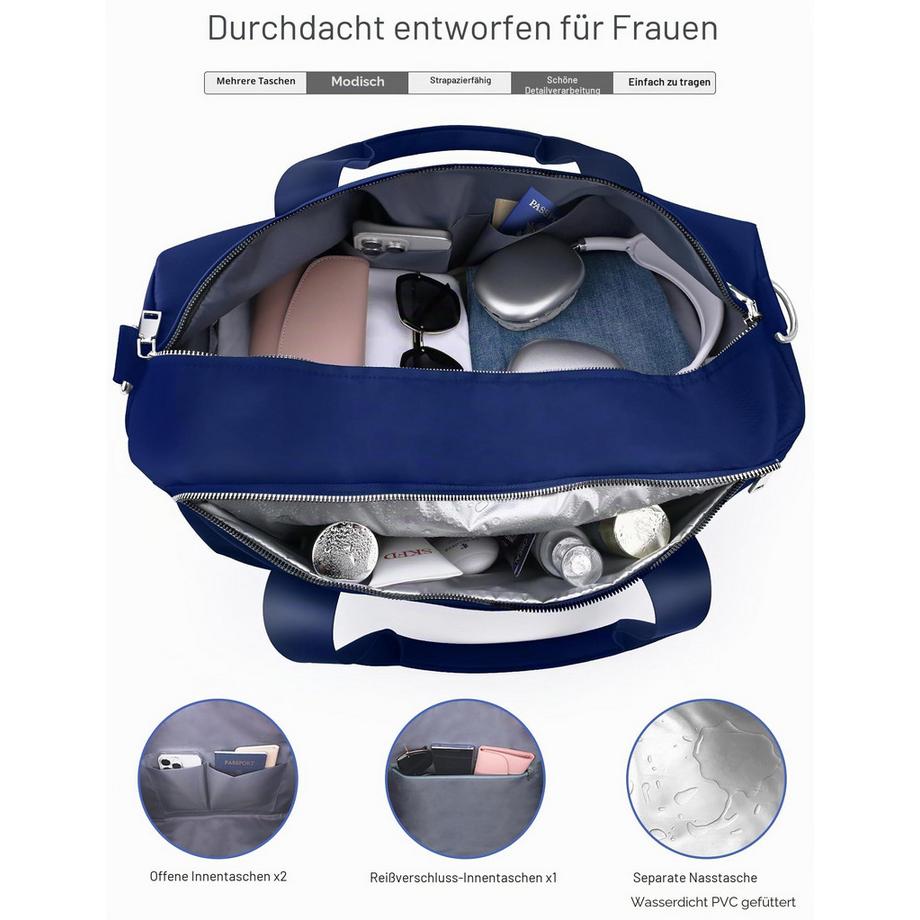 Only-bags.store Wasserdichte 25L Sporttasche für Sport und Reisen  