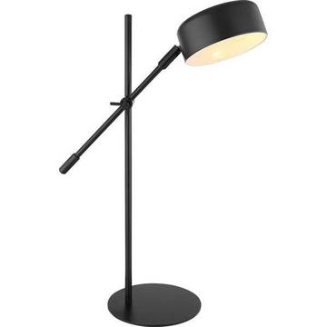 Lampe à poser Gianna métal noir mat 1xE14