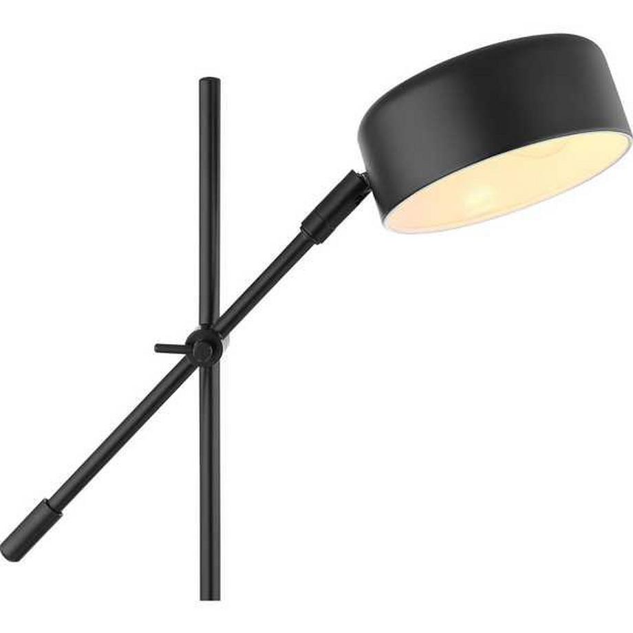 mutoni Lampe à poser Gianna métal noir mat 1xE14  