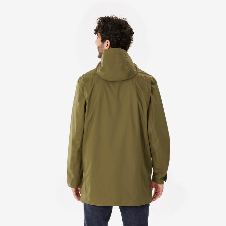QUECHUA Veste de randonnée longue imperméable  