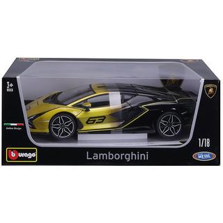 bburago  1:18 Lamborghini Sian FKP 37 Gelb/Schwarz 