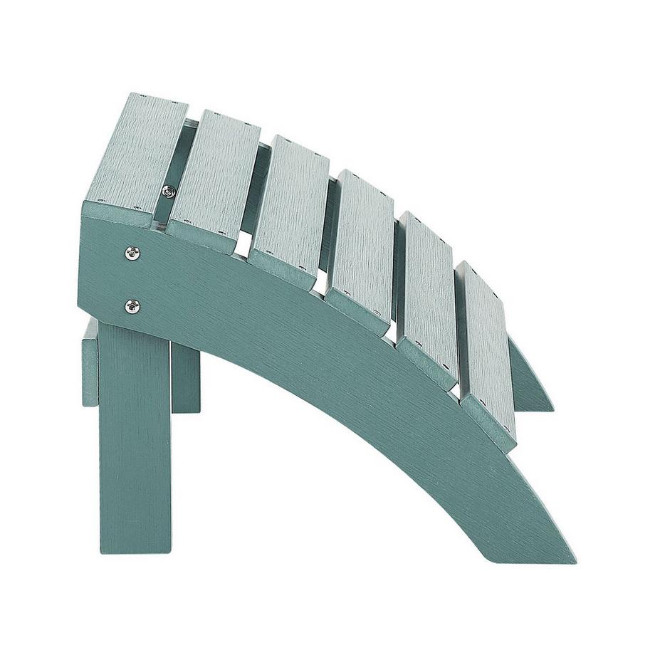 Beliani  Garten Fusshocker aus Kunstholz Retro ADIRONDACK 