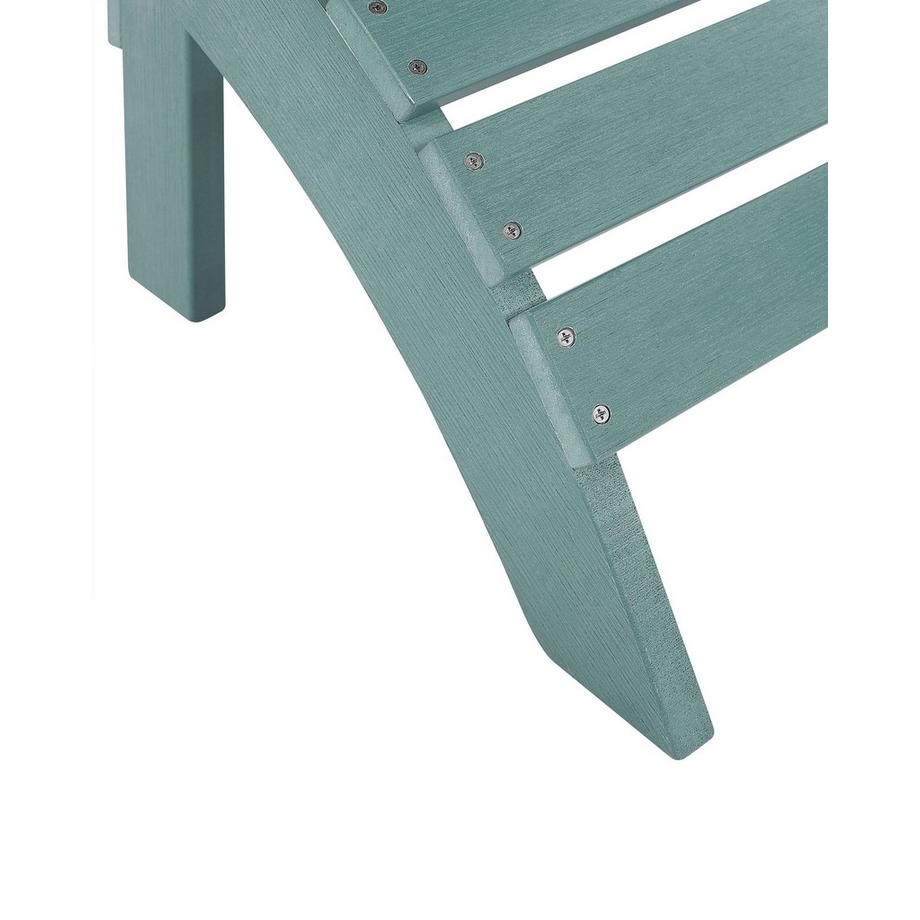 Beliani  Garten Fusshocker aus Kunstholz Retro ADIRONDACK 