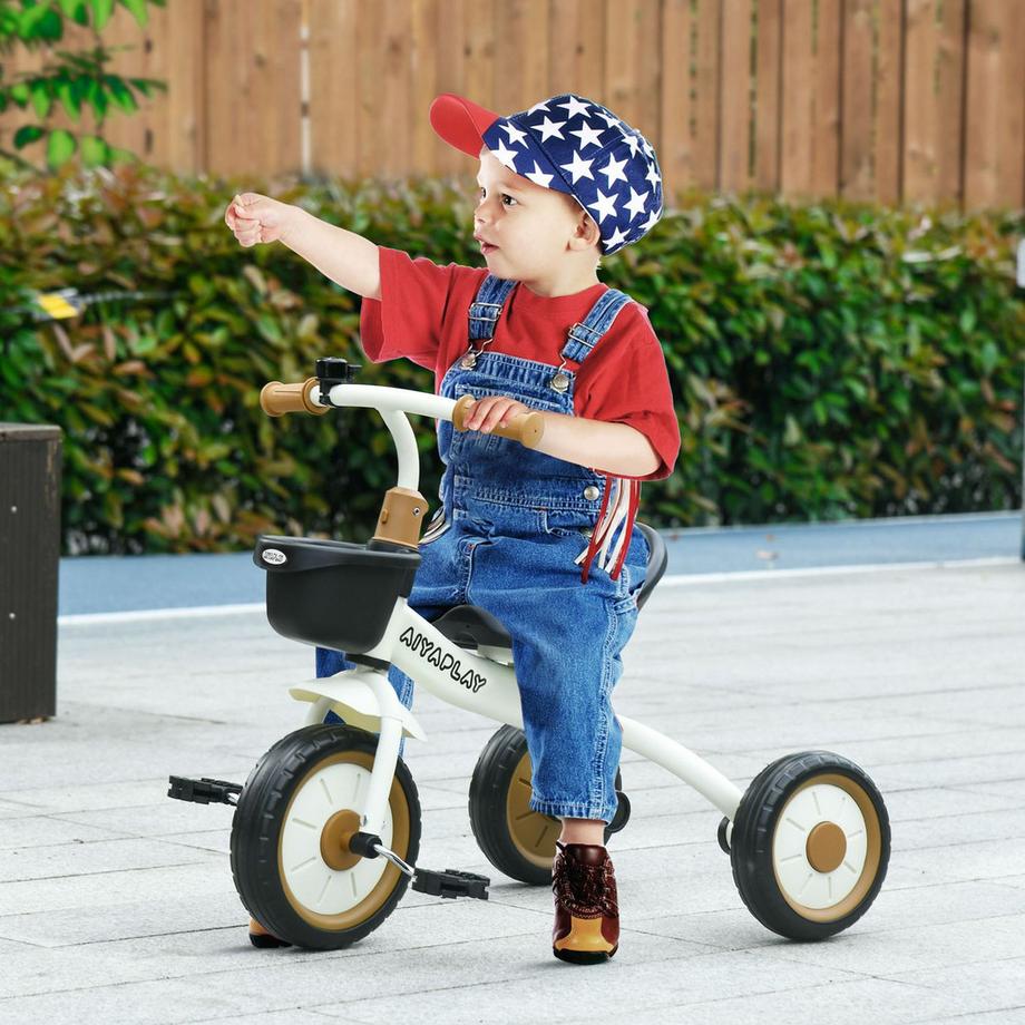 Northio  Triciclo, Bici Per Bambini Con Sedile Regolabile, Bici Senza Pedali Con Cestino Per Bicicletta, Campanello, Bici Per Bambini Con Pedali, Bici Senza Pedali Per Bambini 2-5 Anni 