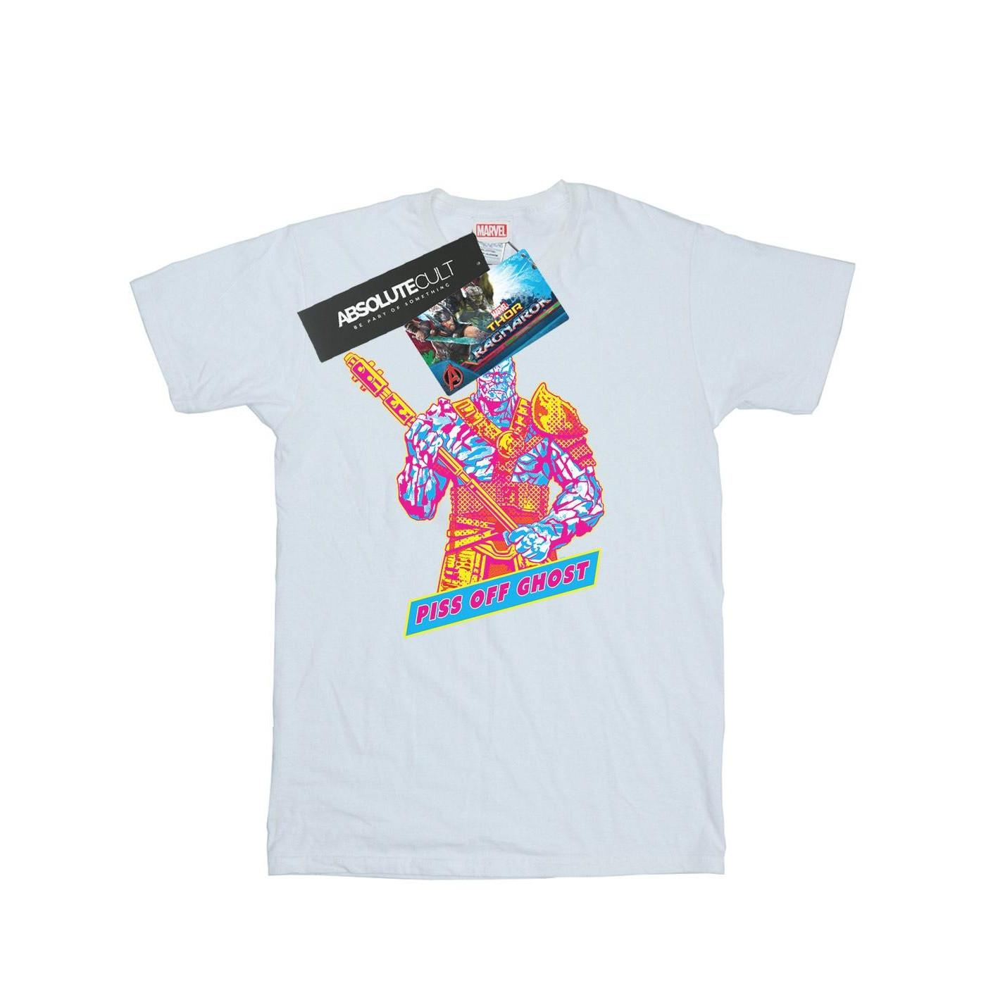 Image of Thor Ragnarok Korg's Ghost Tshirt Damen Weiss XL