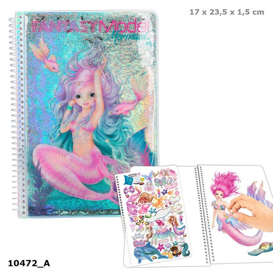 Depesche  Fantasy Model Malbuch MERMAID 