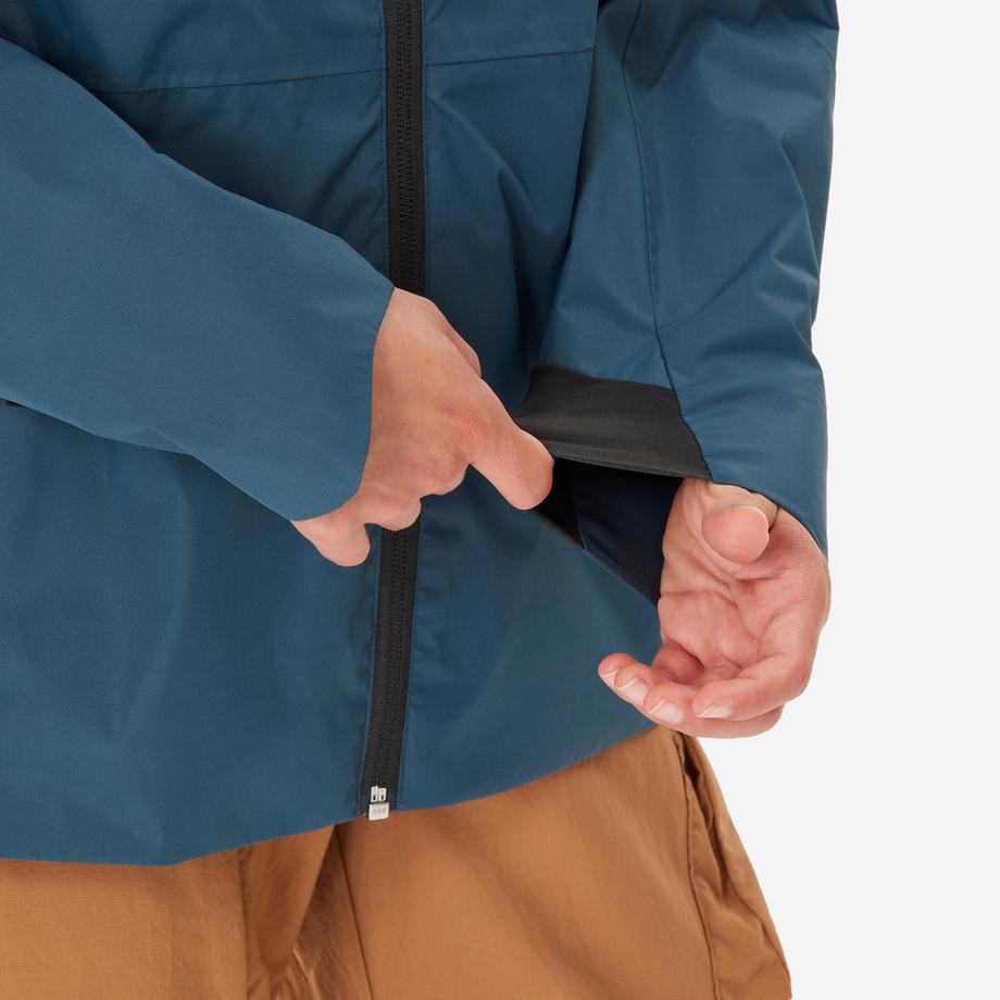 QUECHUA  Veste de randonnée imperméable 7-15 ans enfant, MH500 twin bleu 