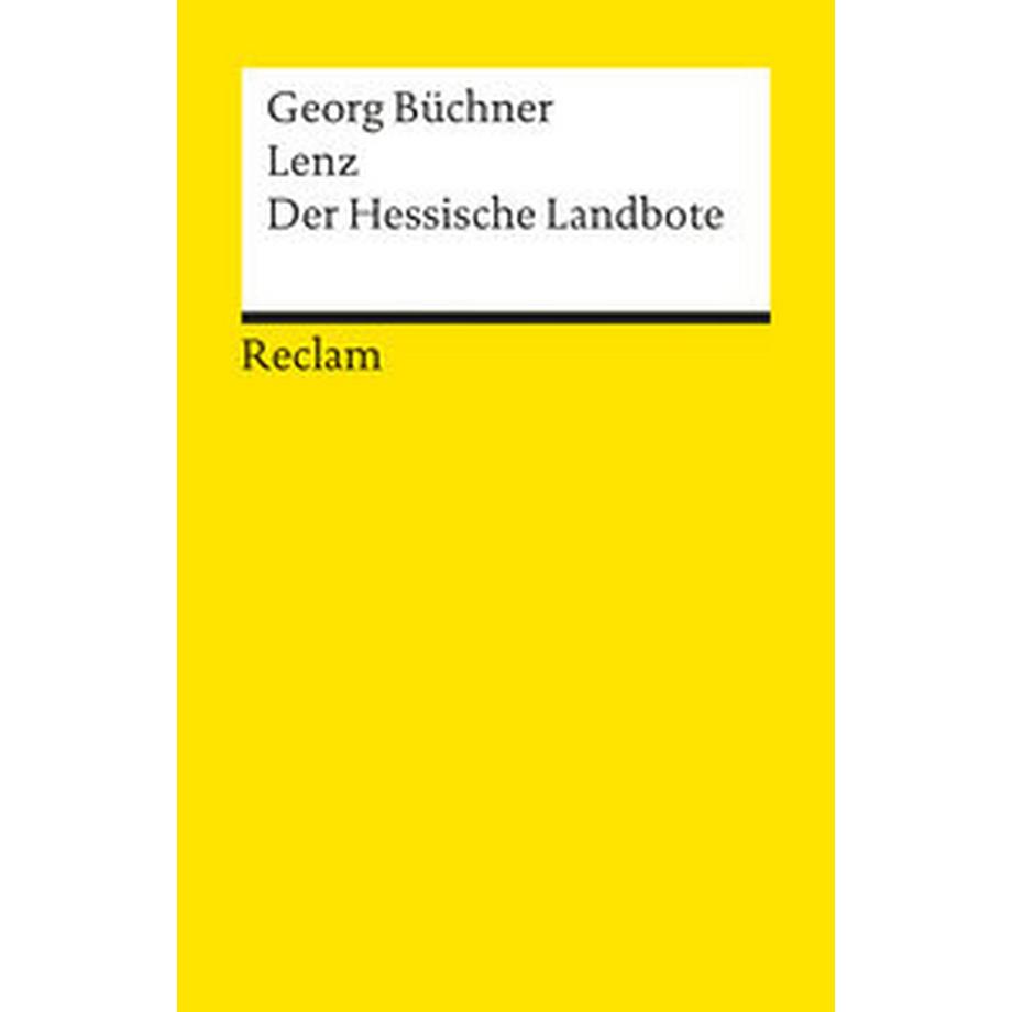 Reclam  Lenz · Der Hessische Landbote 