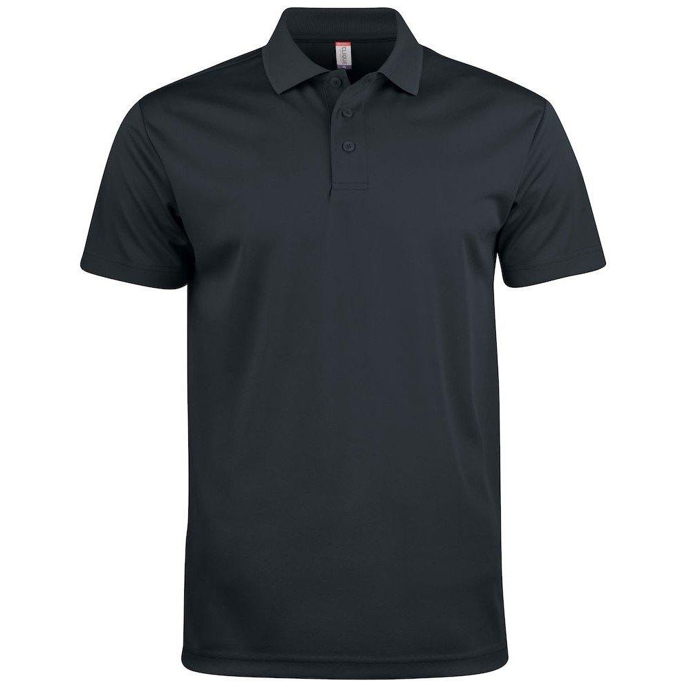 Image of Basic Active Poloshirt Damen Schwarz L