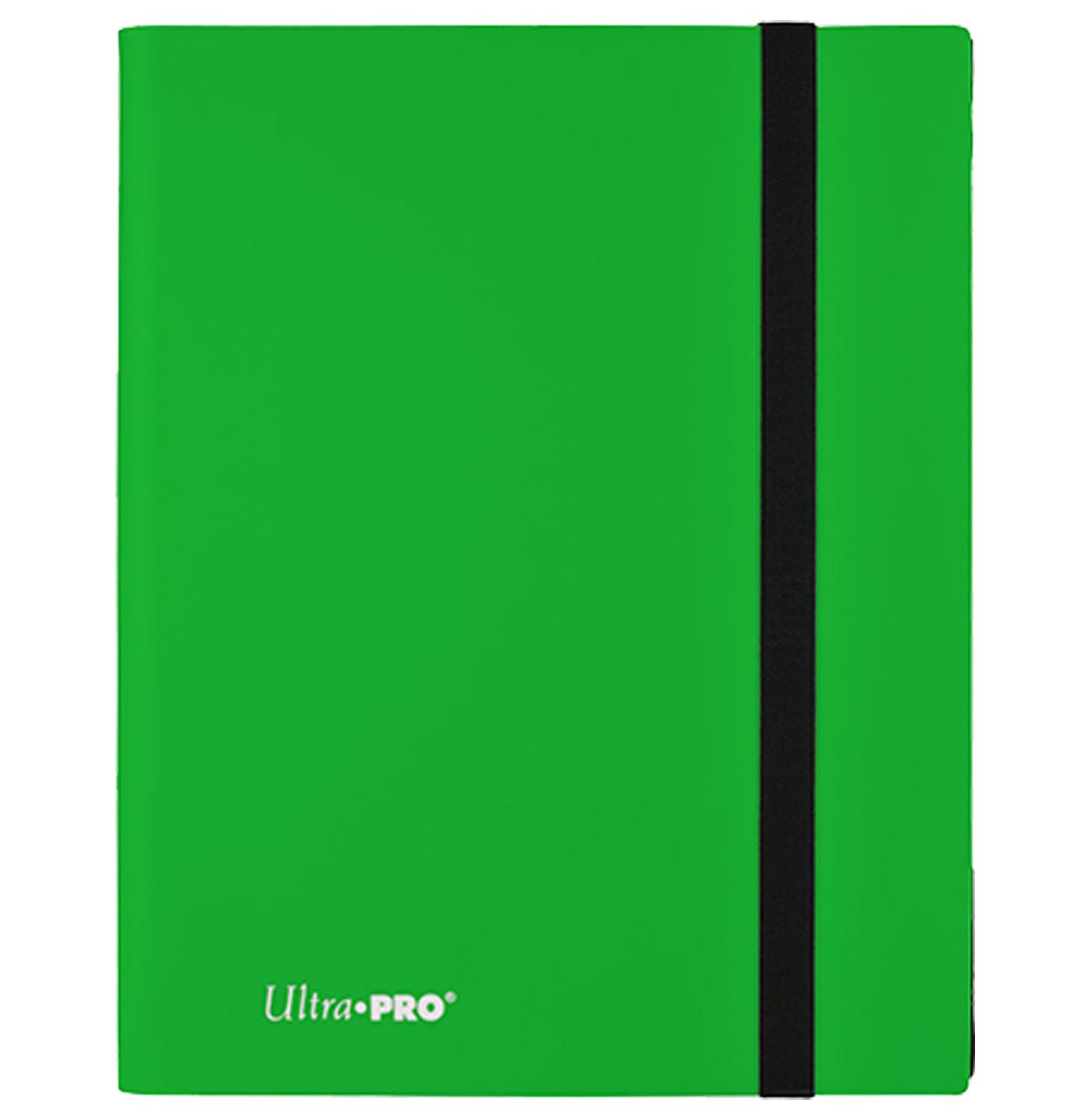 Image of Ultra Pro 9 Pocket Pro Binder Eclipse Lime Green