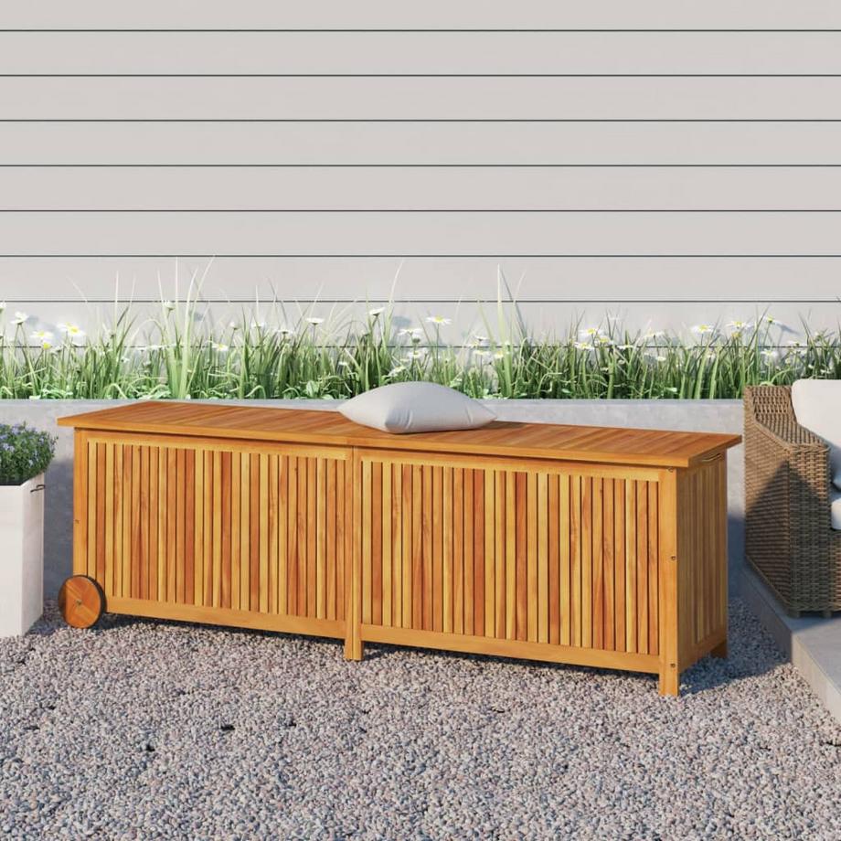 VidaXL Gartentruhe akazienholz  
