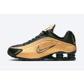 NIKE  Shox R4 - Black Gold 