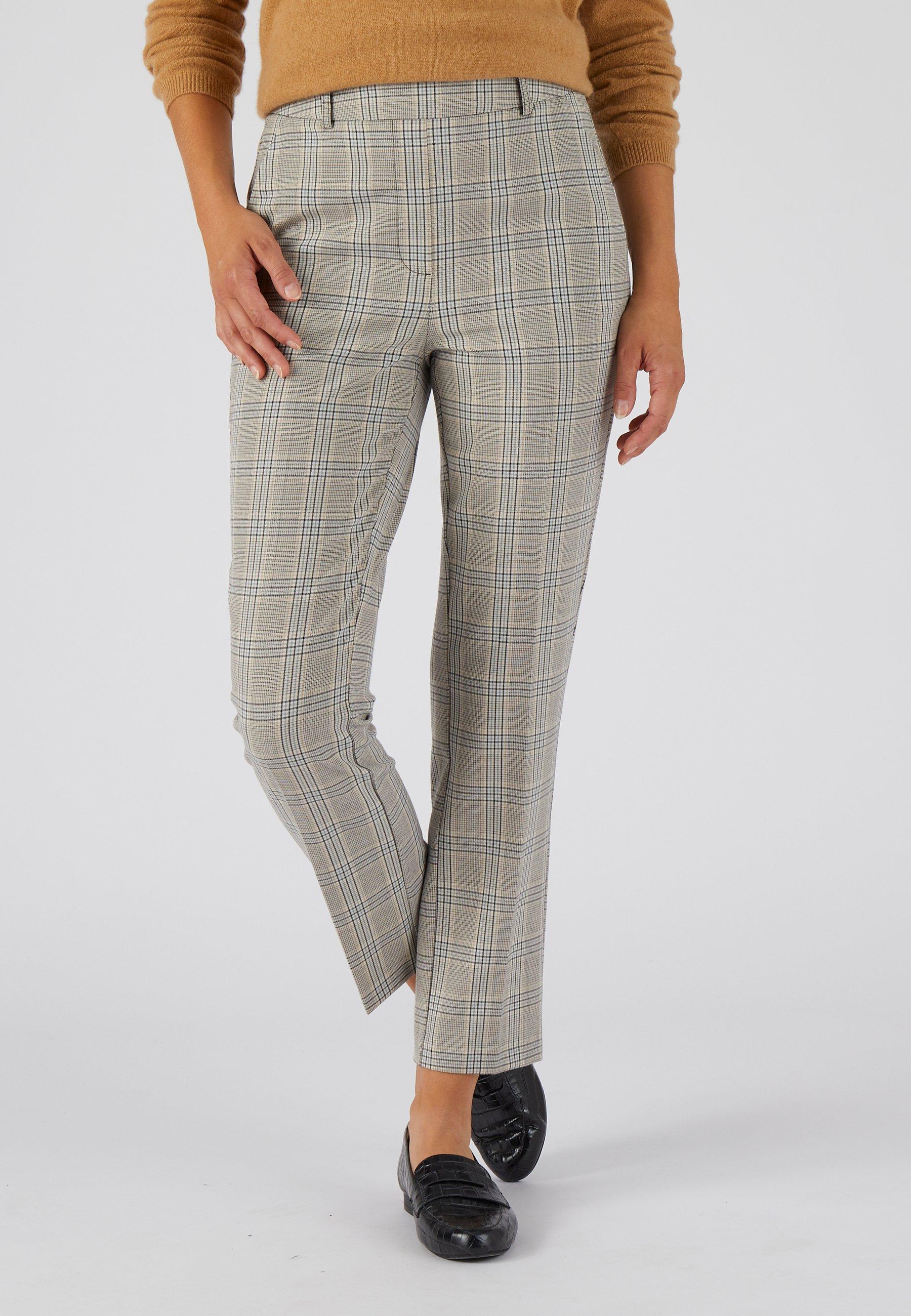 Image of Bi-elastische 7/8-hose. Damen Braun 36