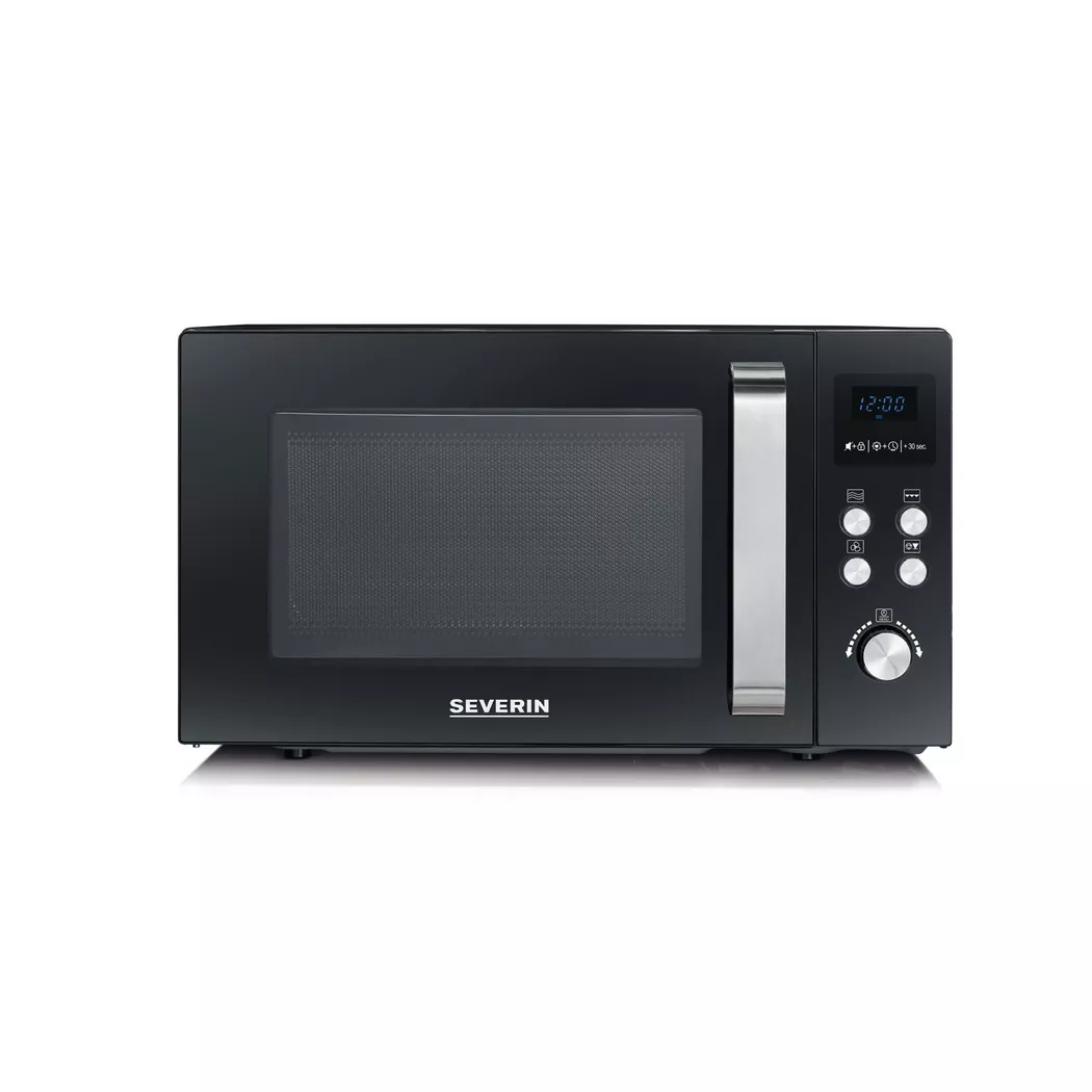 Severin MW7752 Mikrowelle Grill & Heissluft – schwarz