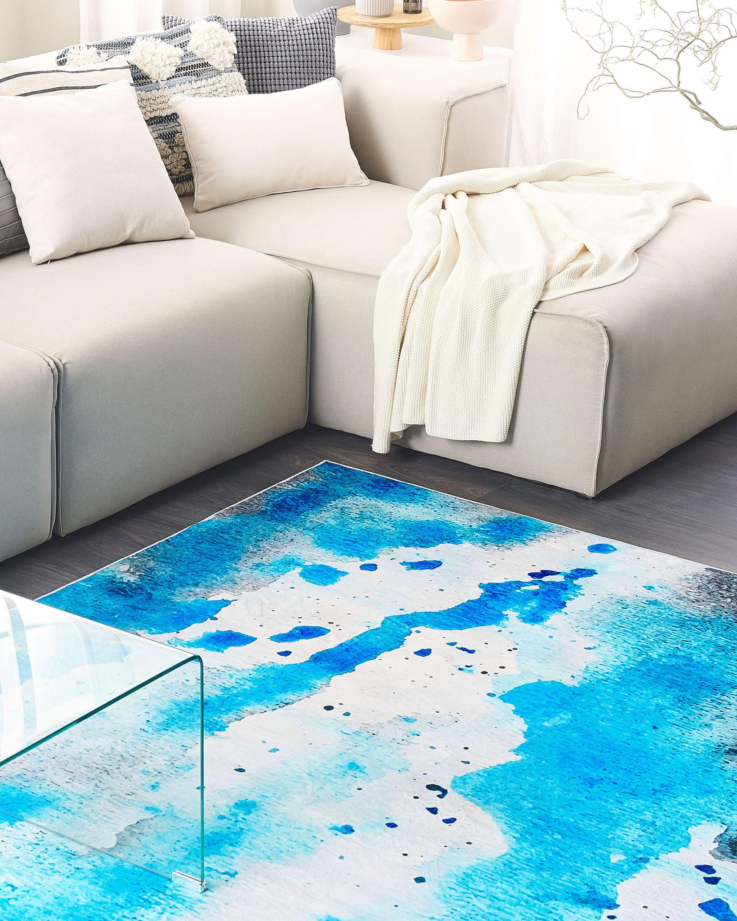 Beliani Tapis en Polyester Moderne BOZAT  