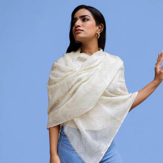 LUCKY & LOVE Tanishka Merino Schal  