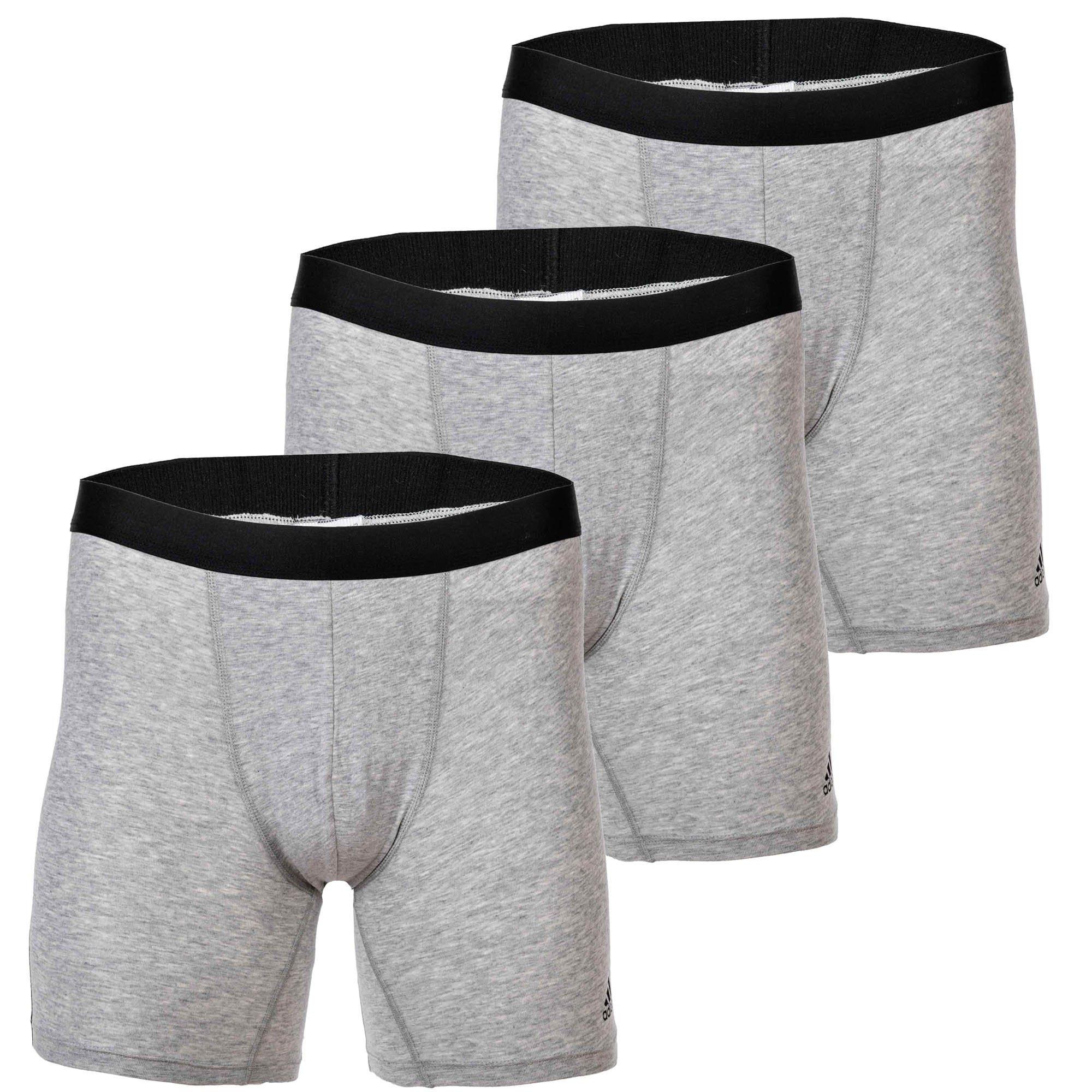 Image of adidas Boxershort 3er Pack Stretch Herren Grau S