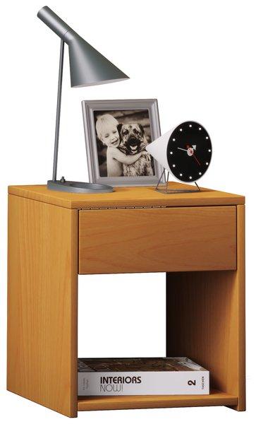 VCM Table de nuit en bois Table d'appoint Tiroir Console Table de nuit Sledo Mini  