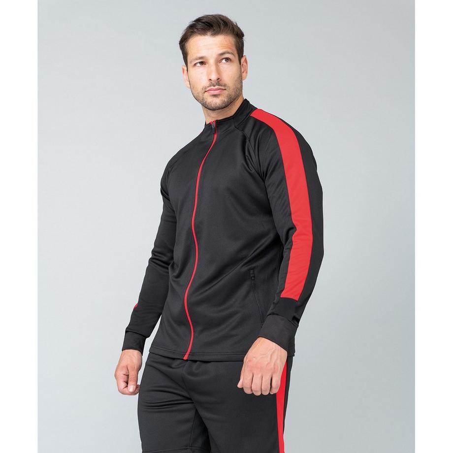 Finden & Hales Veste de Training avec Fermeture Éclair Contrastée  