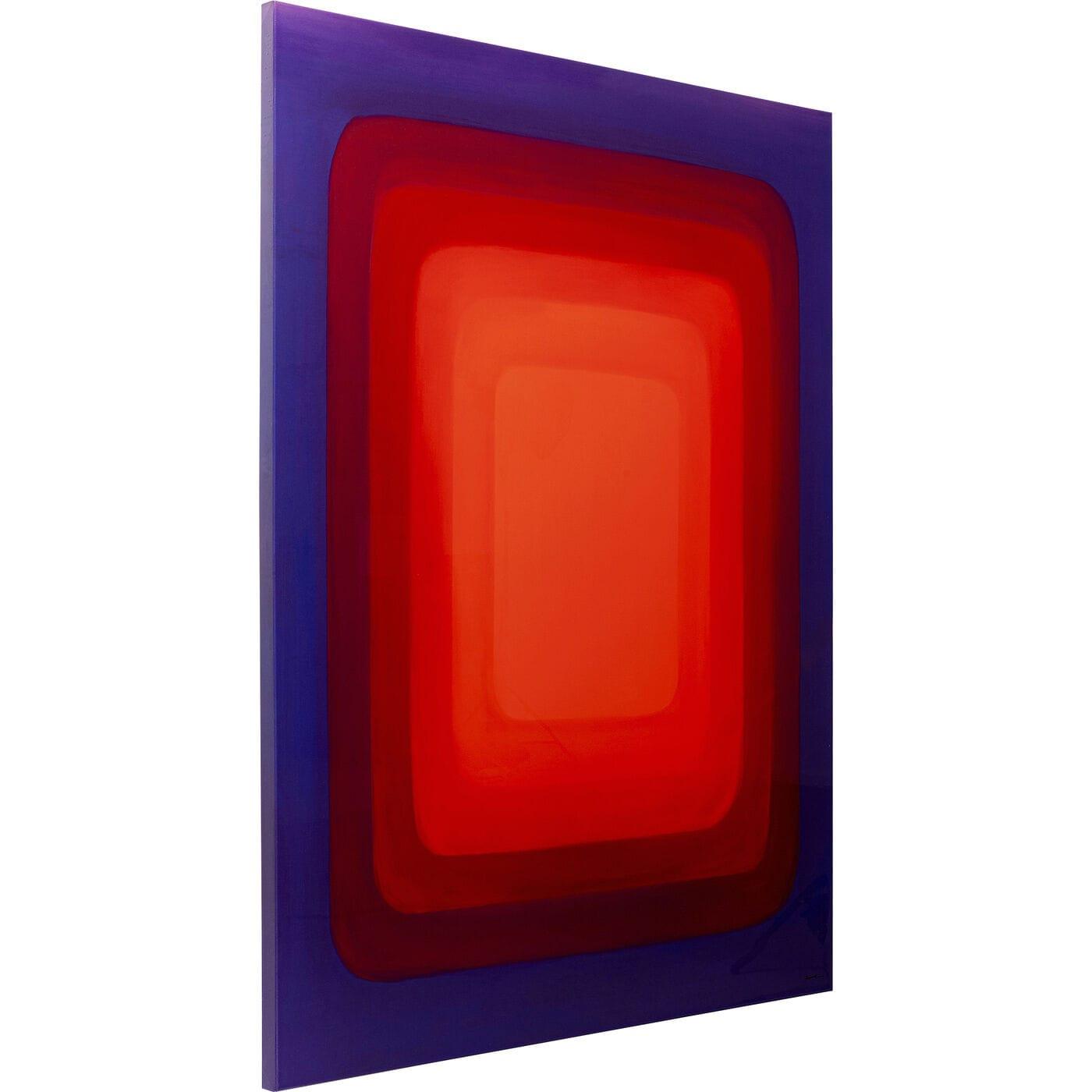 KARE Design Quadro su tela Tendenza rosso 120x160  