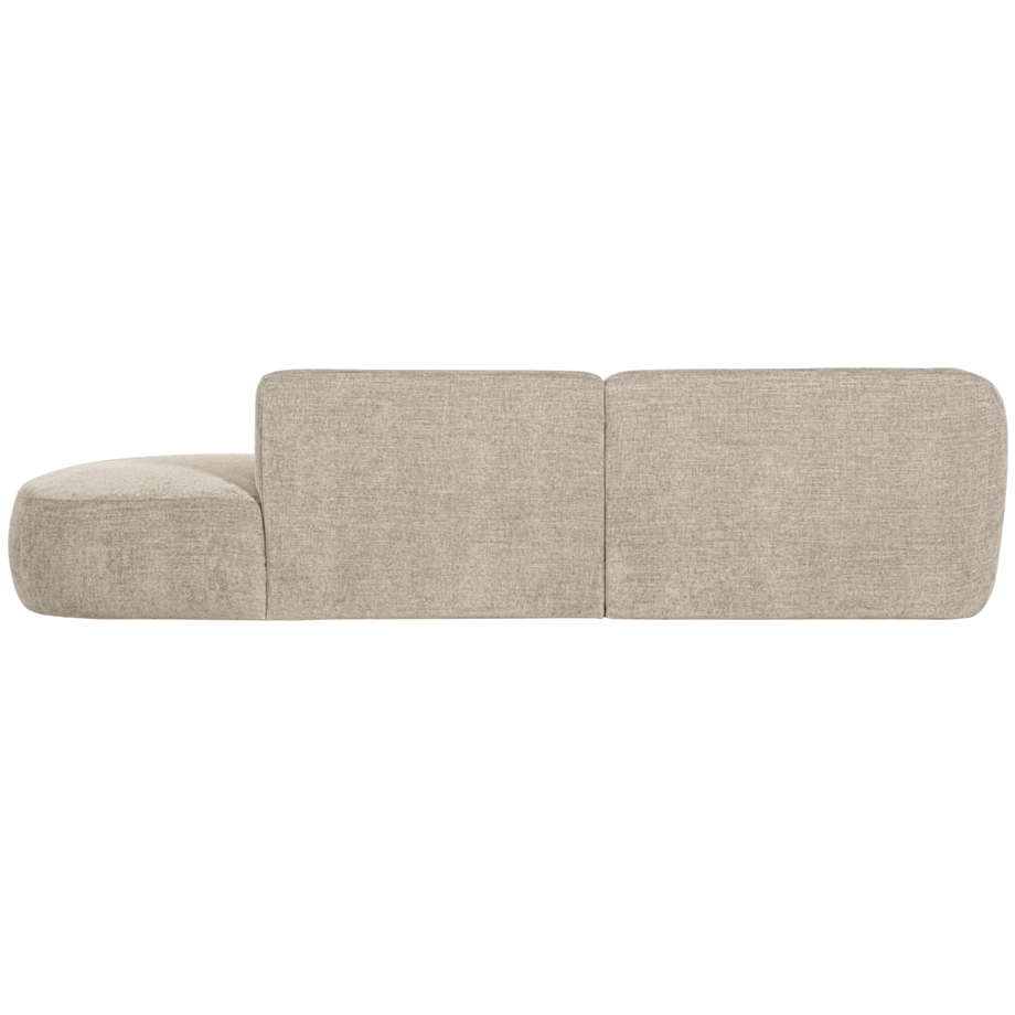 mutoni Ecksofa Polly links Webstoff sand  
