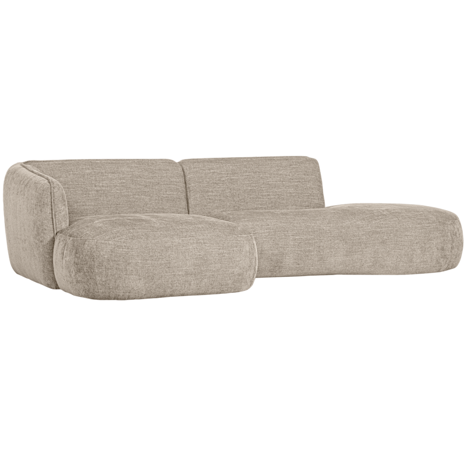 mutoni Ecksofa Polly links Webstoff sand  