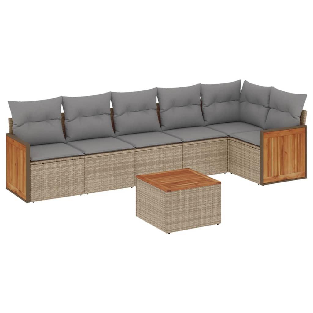 VidaXL Garten sofagarnitur poly-rattan  