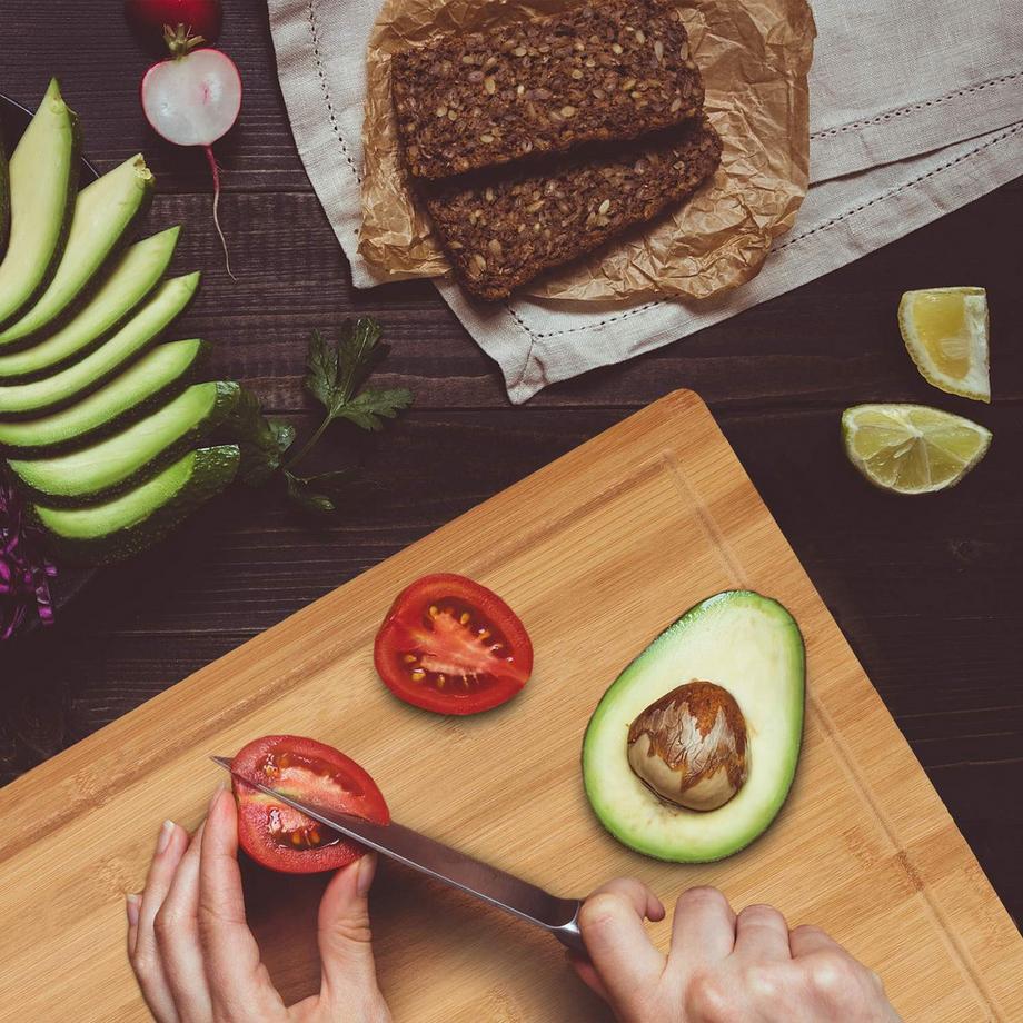 B2X Schneidebrett mit gebogener Kante  