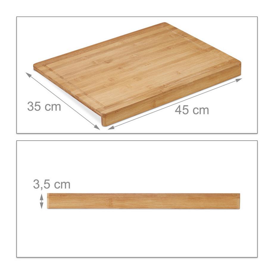 B2X Schneidebrett mit gebogener Kante  