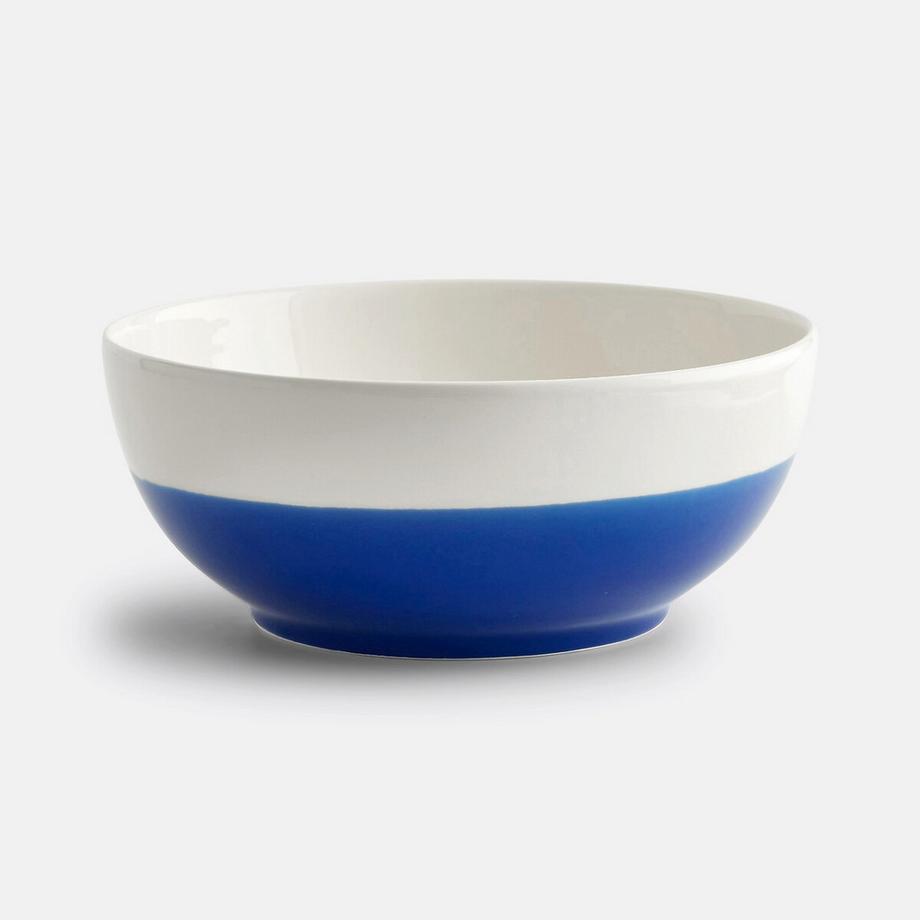 Saladier céramique bicolore