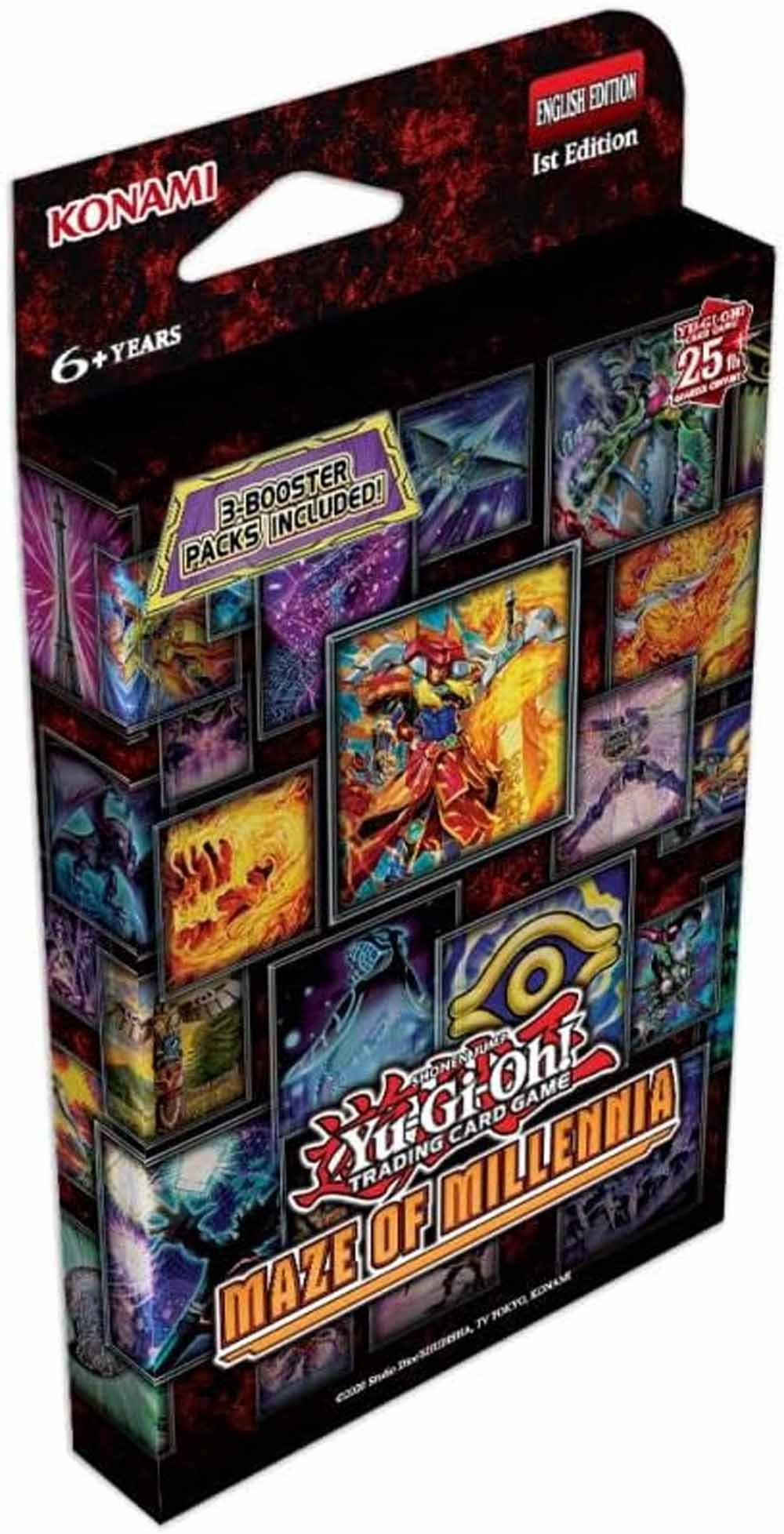 Yu-Gi-Oh!  Maze of Millennia Tuckbox/3er Pack Booster - 1. Auflage  - DE 