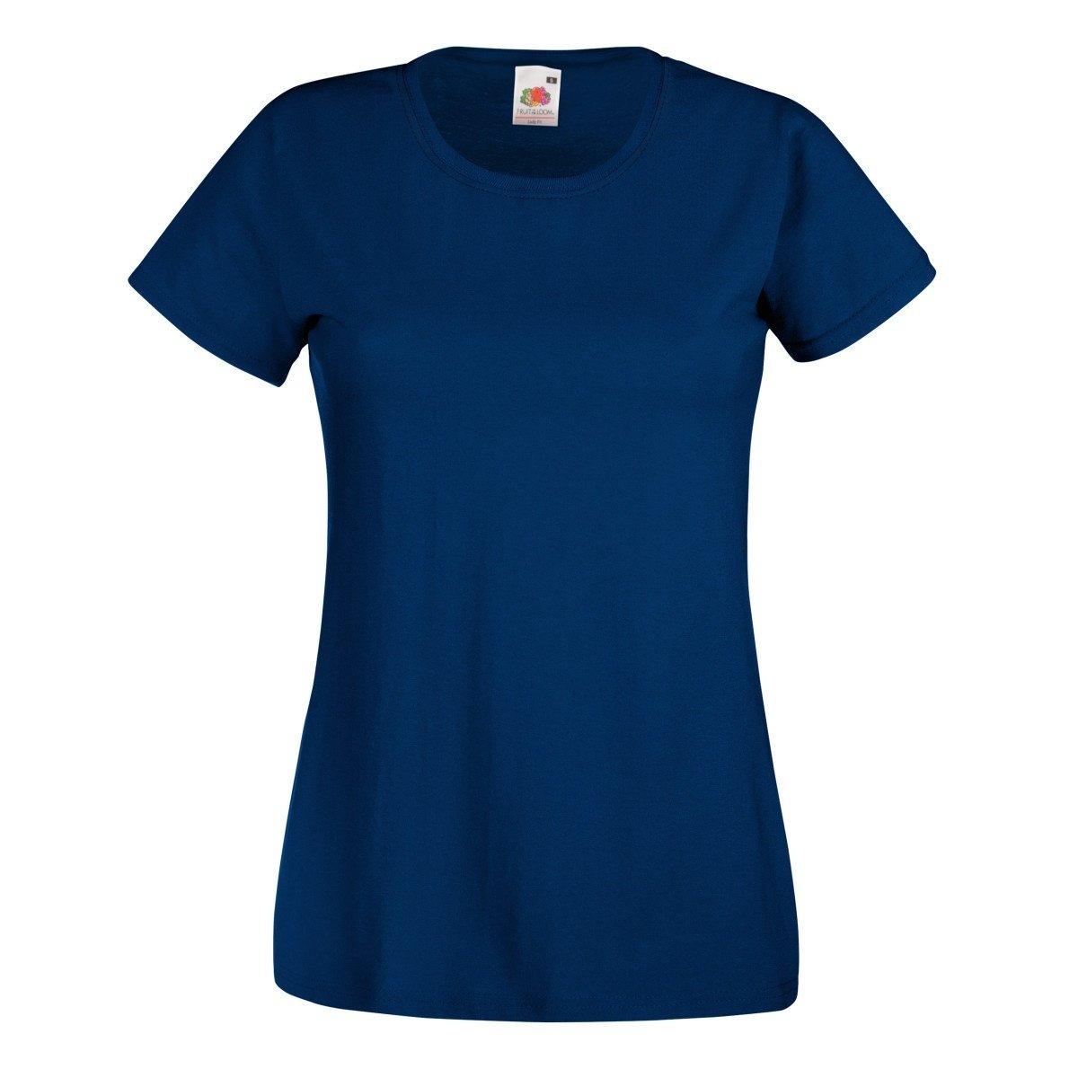Image of Ladyfit Tshirt Damen Marine L