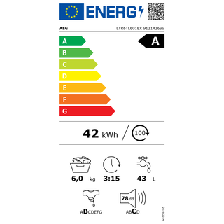 AEG LTR6TL601EX  