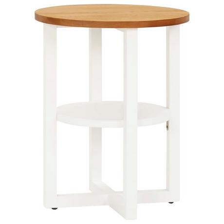 VidaXL Table de lampe bois de chêne  