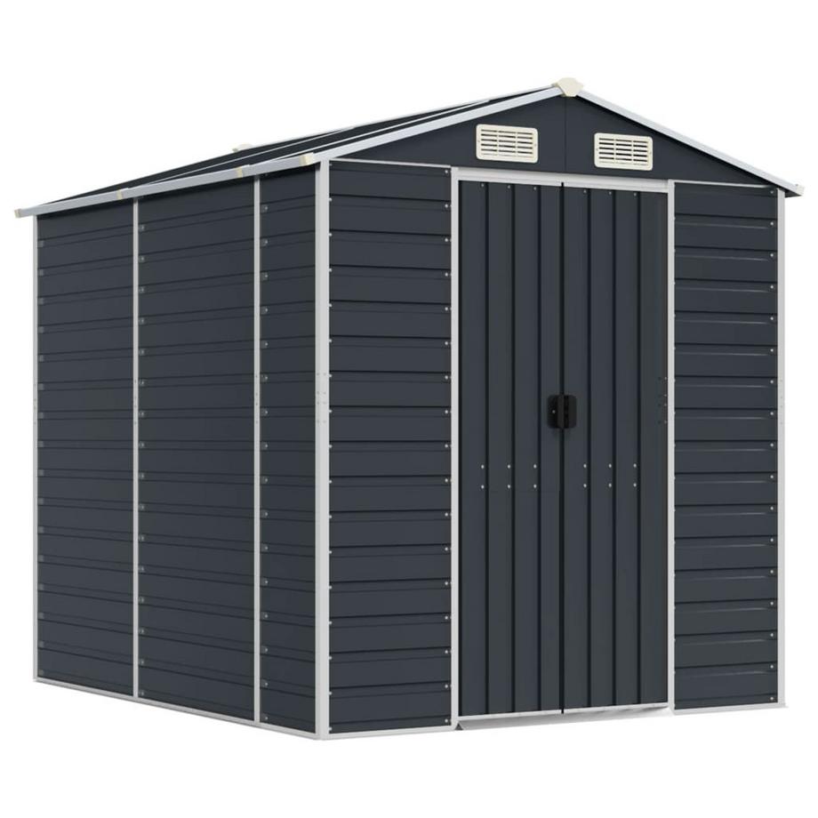 VidaXL Abri de jardin acier  
