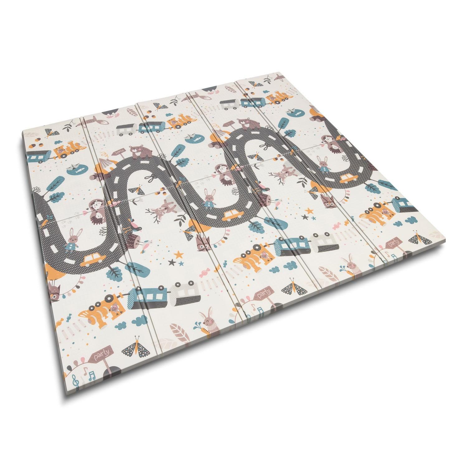 B2X Tapis de jeu pliable 200 x 180 x 1 cm - Nukido NK-340  