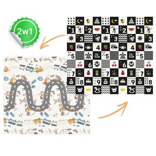 B2X Tapis de jeu pliable 200 x 180 x 1 cm - Nukido NK-340  