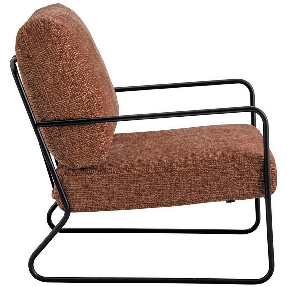 Blanc d'Ivoire Sessel Gaspard abziehbar Jacquard-Samtrosa  