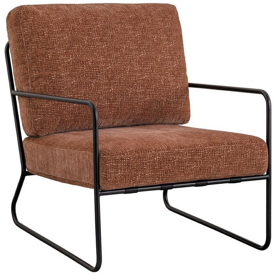 Blanc d'Ivoire Sessel Gaspard abziehbar Jacquard-Samtrosa  