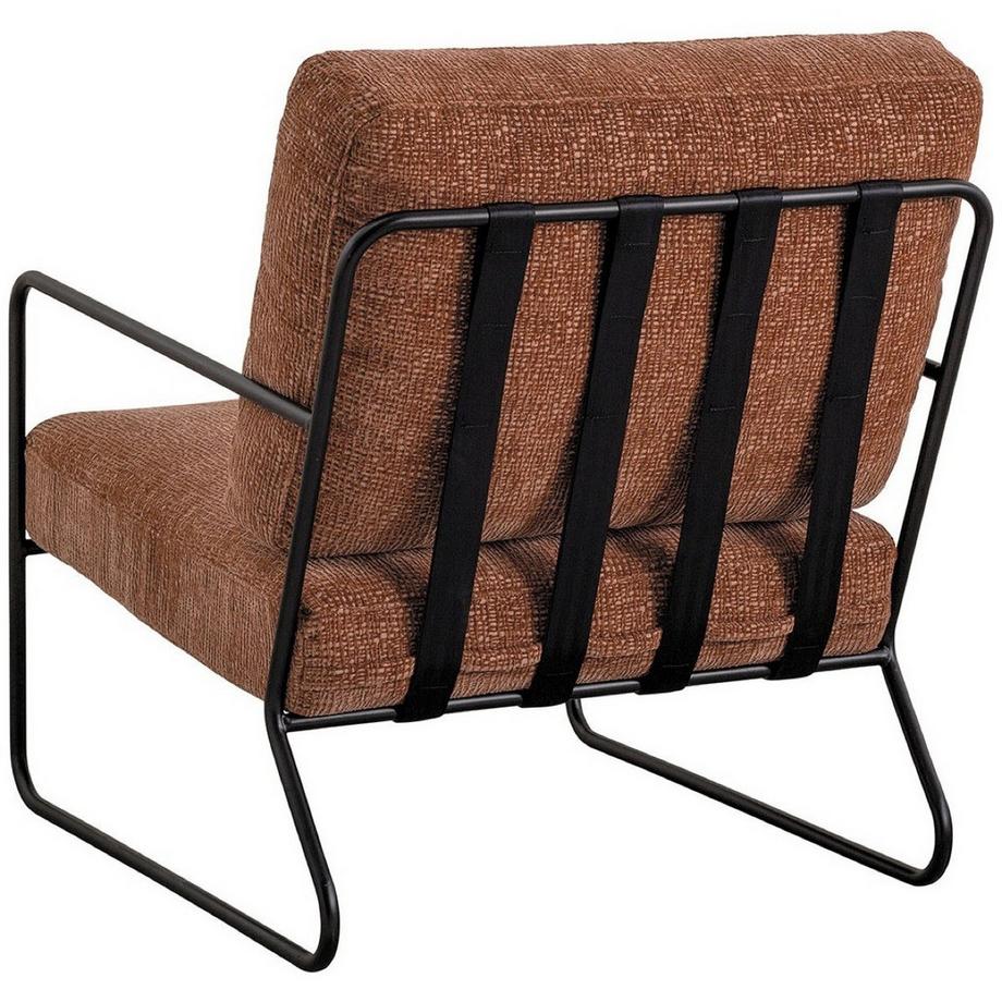 Blanc d'Ivoire Sessel Gaspard abziehbar Jacquard-Samtrosa  