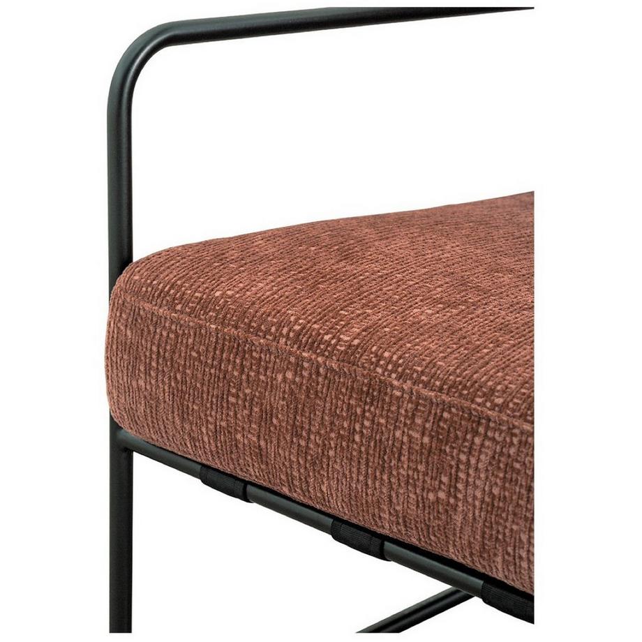 Blanc d'Ivoire Sessel Gaspard abziehbar Jacquard-Samtrosa  