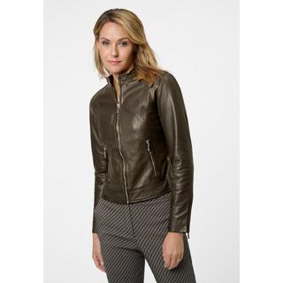 RICANO  Veste en cuir  Ciara, classique en cuir d'agneau ultra doux 