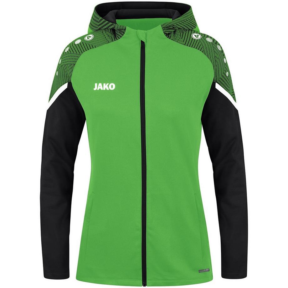 damen-trainingsjacke mit kapuze performance