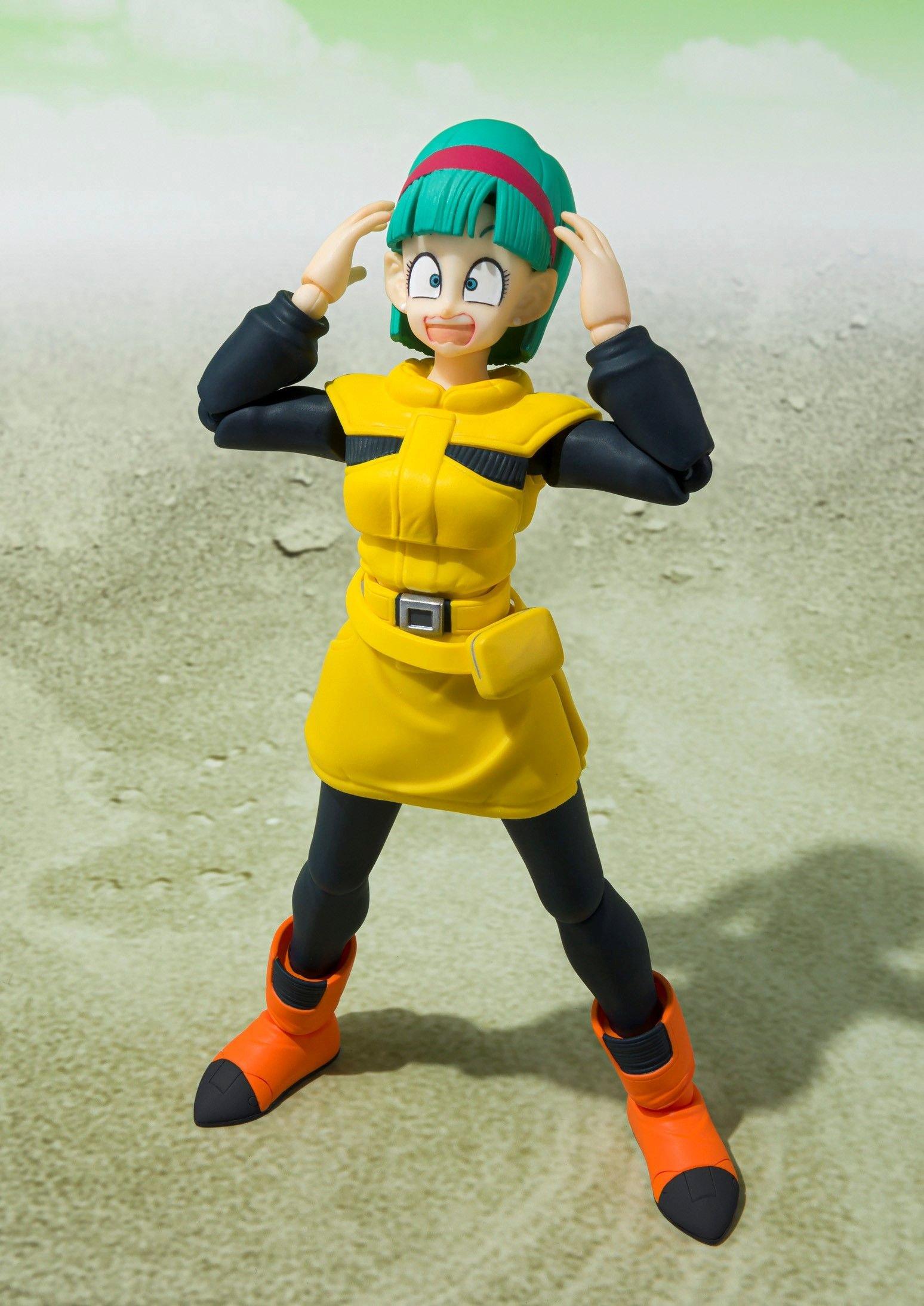 Bandai  Action Figure - S.H.Figuart - Dragon Ball - Bulma (Namek Edition) 