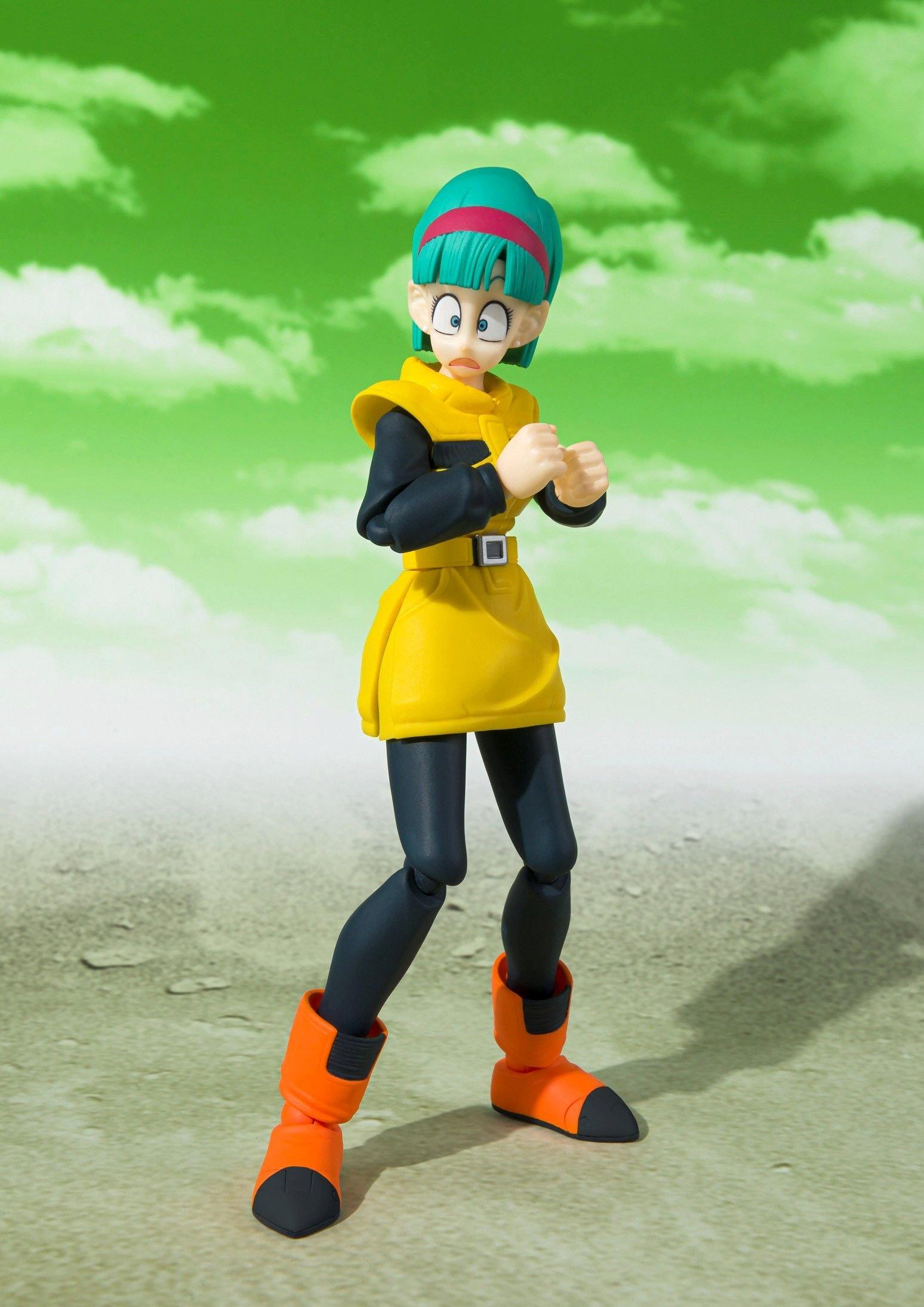 Bandai  Figurine articulée - S.H.Figuart - Dragon Ball - Bulma (Namek Edition) 