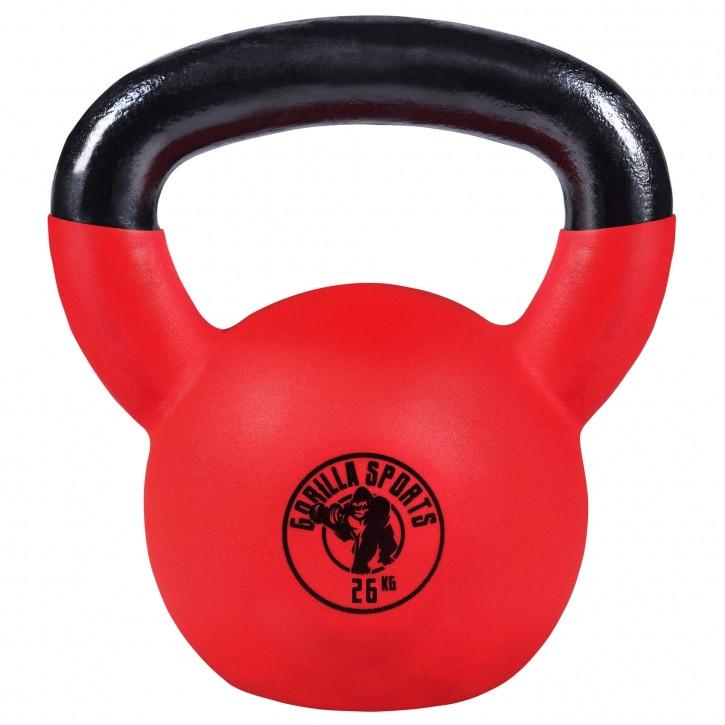 Image of Kettlebell Neopren Unisex Rot Bunt ONE SIZE